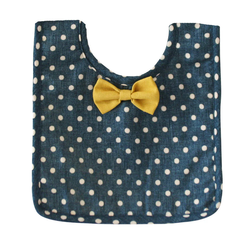 Bow Tie Bib | Ocean Blue