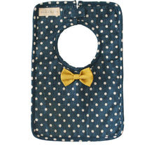 Load image into Gallery viewer, Bow Tie Bib | Ocean Blue