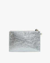 Load image into Gallery viewer, New York Coin Purse | Silver Crinkle