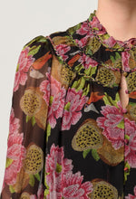 Load image into Gallery viewer, Estrella Braided Neck Blouse | Winter Granadilla