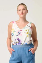 Load image into Gallery viewer, Delray Reversible Cupro Cami in Plume Blossom