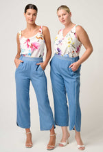 Load image into Gallery viewer, Delray Reversible Cupro Cami in Plume Blossom