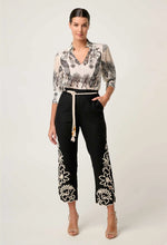 Load image into Gallery viewer, Oleander Cotton Silk Shirred Blouse | Imperial Stones