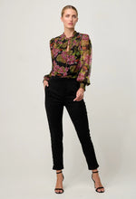 Load image into Gallery viewer, Estrella Braided Neck Blouse | Winter Granadilla