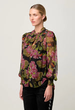 Load image into Gallery viewer, Estrella Braided Neck Blouse | Winter Granadilla