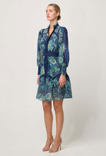 Load image into Gallery viewer, Renata Cotton Silk Dress | Mariposa Zafiro