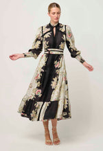 Load image into Gallery viewer, Espada Linen Viscose Maxi Dress | Mariposa Nero