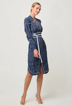 Load image into Gallery viewer, Adela Viscose Dobby Dress | Altamira