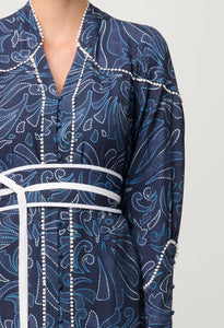 Adela Viscose Dobby Dress | Altamira