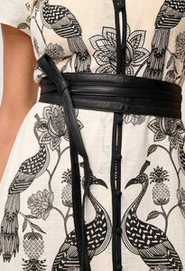 Xanthia Diamond Smock Yoke Dress | Imperial Stone