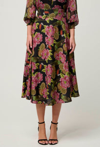 Estrella Linen Viscose Skirt | Winter Ganadilla