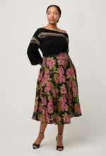Load image into Gallery viewer, Estrella Linen Viscose Skirt | Winter Ganadilla