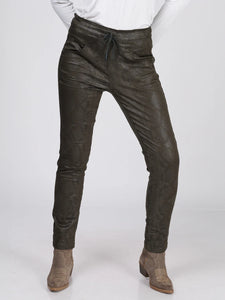 Peyton Boyfriend Pant | Metal Black