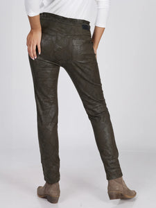 Peyton Boyfriend Pant | Metal Black