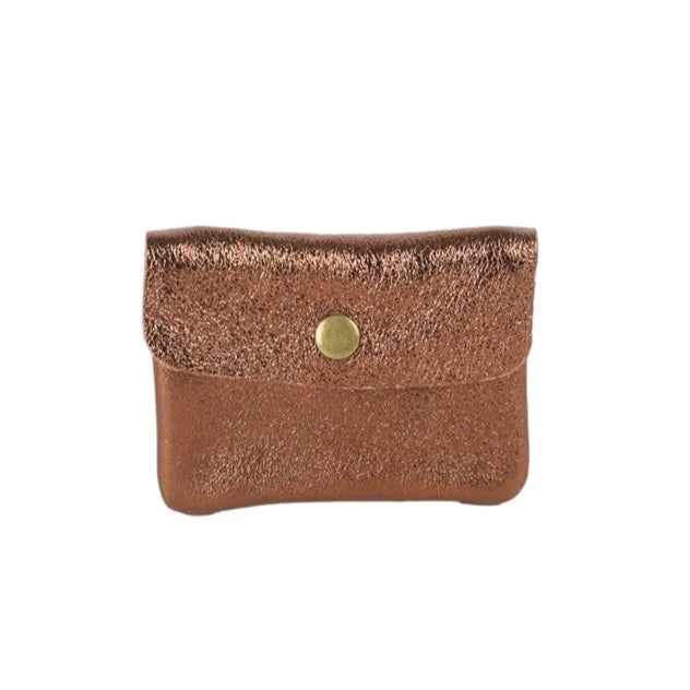 Coin Purse | Metallic Bronze