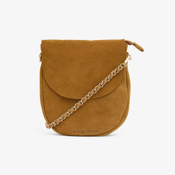 Phoebe Pouch | Toffee Suede