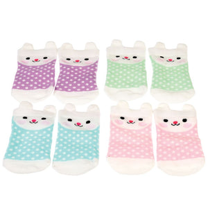 Baby Socks 4 Pairs | Bunny