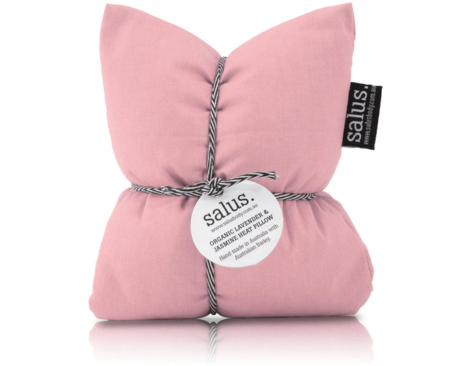 Organic Lavender & Jasmine Heat Pillow | Dusty Rose