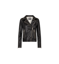 Load image into Gallery viewer, Rebel Leather Jacket | Black