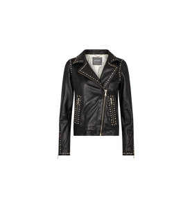 Rebel Leather Jacket | Black