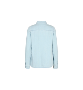 Annalise Wave Shirt | Light Blue