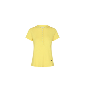 Rype SS Placket Tee | Yellow Plum