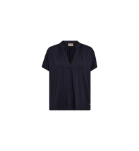Load image into Gallery viewer, Shira Tee | Salute Navy