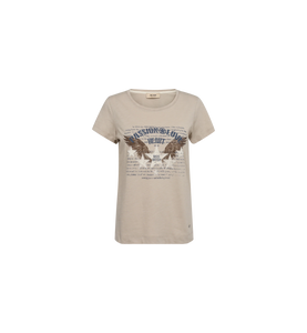 Zibby OS Tee | Feather Gray