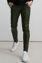 Load image into Gallery viewer, Frankie Leather Jogger l Olive