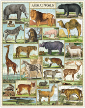 Load image into Gallery viewer, Vintage Puzzle | Animal World