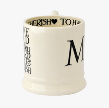 Load image into Gallery viewer, Black Toast Mr &amp; Mrs 2 x 1/2 Pint Mugs
