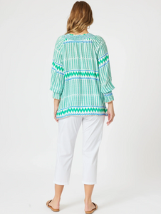 Geo Top | Elm/Multi