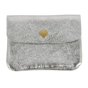 Coin Purse | Metallic Grey