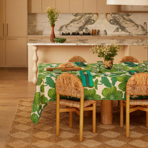 Leon Emerald Tablecloth