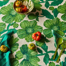 Load image into Gallery viewer, Leon Emerald Tablecloth