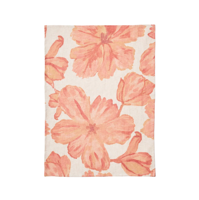 Tulip Pale Pink Tea Towel