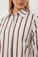 Load image into Gallery viewer, Mark Shirt | Choc Stripe