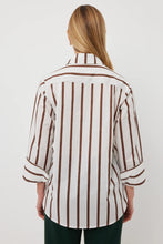 Load image into Gallery viewer, Mark Shirt | Choc Stripe