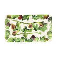 Load image into Gallery viewer, Vegetable Garden Figs Medium Oblong Plate