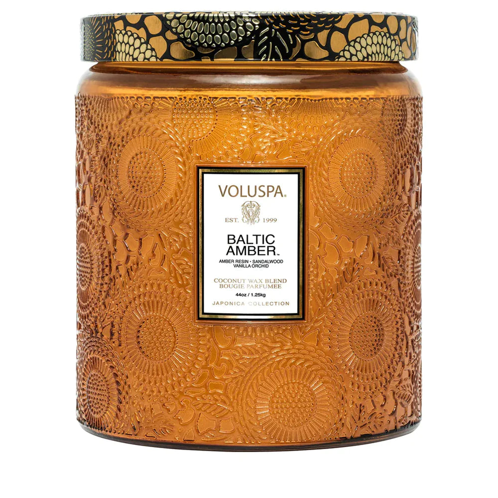 Baltic Amber Luxe Jar 2 Wick