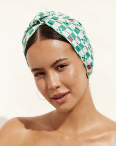 Green Check Spa Gift Set (2 Pcs)