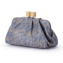 Load image into Gallery viewer, Addison Woven Clutch | Blue