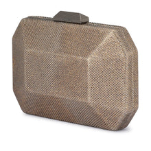 Load image into Gallery viewer, Avery Faceted Clutch | Bronze