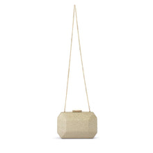 Load image into Gallery viewer, Avery Faceted Clutch | Gold