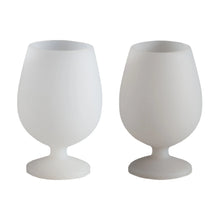 Load image into Gallery viewer, blanc + dove | stemm | silicone unbreakable wine glasses