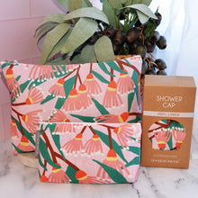 Load image into Gallery viewer, Small Cosmetic Bag | Linen | Blossom Branches
