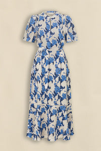 Cable Dress | Azure Bouquet