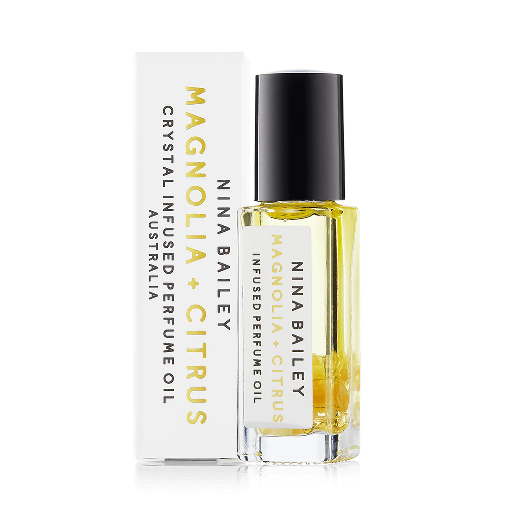 Citrus & Magnolia Crystal Infused Perfume Oil