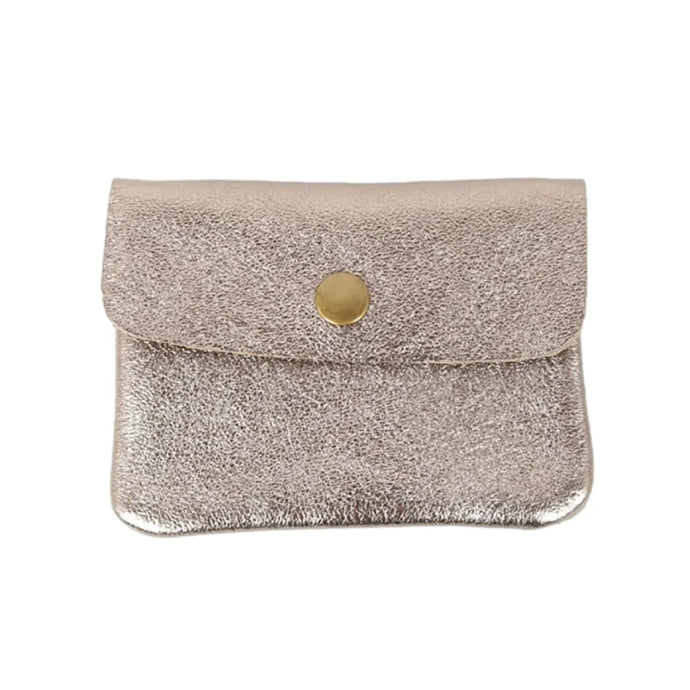 Coin Purse | Metallic Champagne