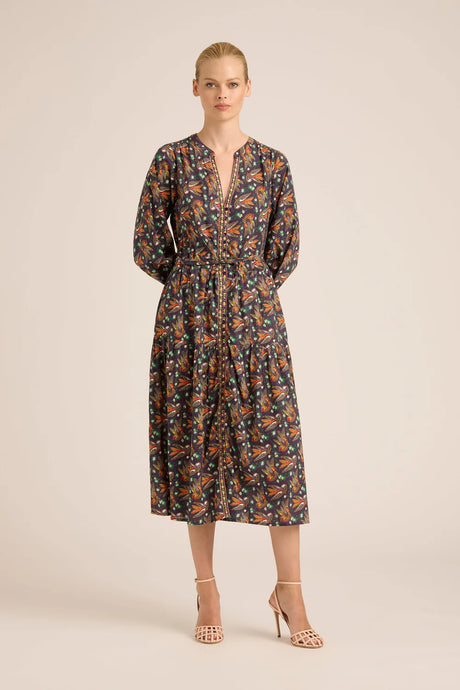 Daisy Boo Silky Midi Dress | Birdie